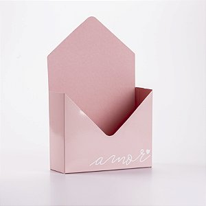 Carta Envelope Amor/Rosa (05 unidades)
