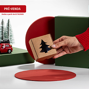 Mini Box Natal Kraft (05 unidades)