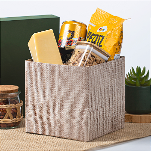 Cachepot Quadrado Pote 15 Juta (05 unidades)