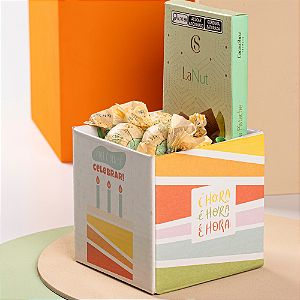 Cachepot Quadrado Pote 09 Celebrar (05 unidades)