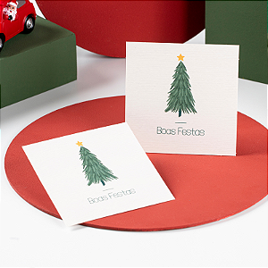 Cartão Boas Festas (10 unidades)