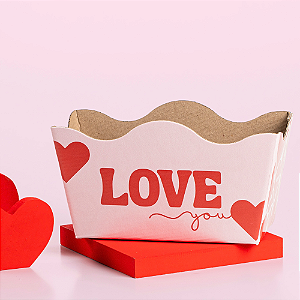 Cachepot Duplo 11 Love You - Dia dos Namorados (05 Unidades)