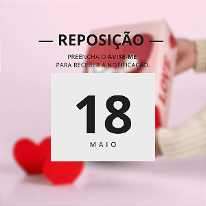 Caixa Coração Love You - Dia dos Namorados (05 Unidades)