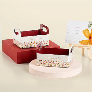 Mini Caixote Com Carinho (05 Unidades)