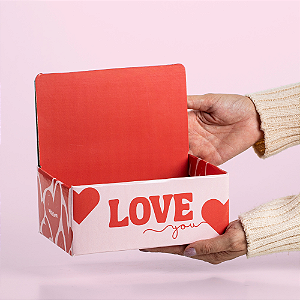 Mini Display Love You - Dia dos Namorados (03 unidades)