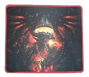 Mouse Pad Gamer Dragão 29cm X 25cm X 3mm