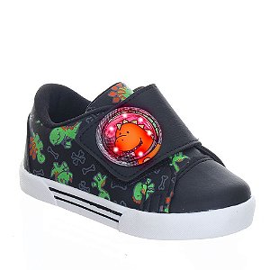 Tenis Infantil Dinossauro Menino Com Luzinha Led que Pisca