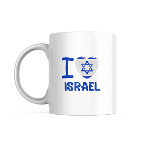 Caneca I Love Israel 2