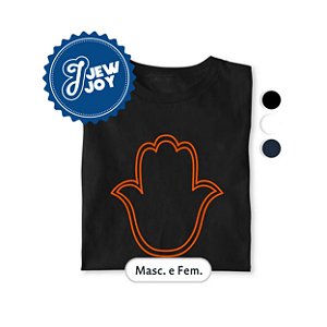 Camiseta - Hamsa Aura - Jewjoy