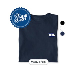 Camiseta - Bandeira Israel - Jewjoy