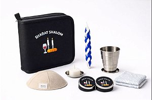 Kit Viagem de Shabat – Completo, Prático e Portátil