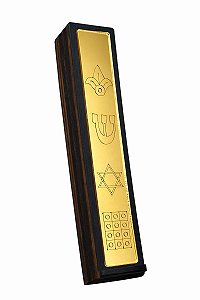 Caixinha Para Mezuzá de Madeira - Acrílico