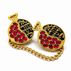 Prendedor de Talit Romã - "Ani Ledodi"