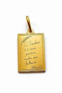 Pingente Plaquinha - Salmos 23