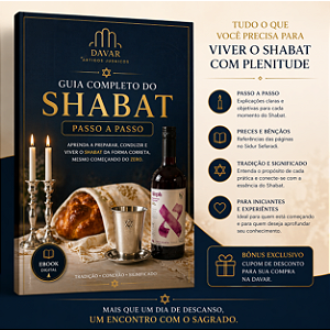 Guia Completo do Shabat Passo a Passo (Ebook Digital)