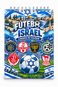 Caderno de Colorir Futebol de Israel