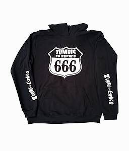 BLUSA DE MOLETOM COM CAPUZ - ZUMBIS DO ESPAÇO