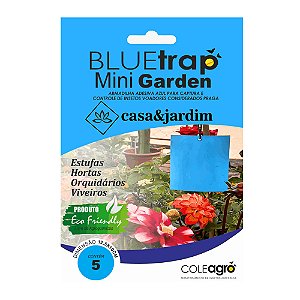 Armadilha Azul - MINI Blue Trap Garden 5un