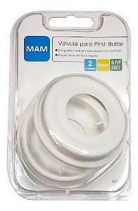 Válvula Anticólica para Mamadeiras Easy Start MAM c/ 2 unidades