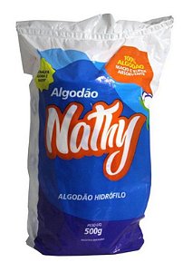 Algodão hidrófilo 500g em rolo - Nathy