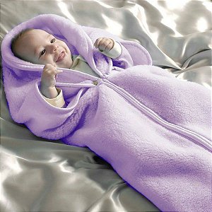 Saco de dormir Bebê Inverno Manta Cobertor Infantil (Lilás) Etruria
