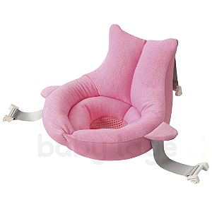 Almofada Ergonômica luxo para banho bebê banheira (Rosa) Kababy - Cód. 22110R