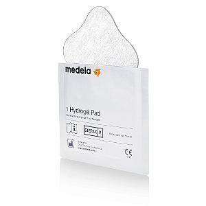 Almofada Hidrogel Proteção Mamilos Sensíveis Medela c/ 1 uni