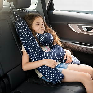 Almofada H e Pescoço Infantil para viagens em carros Baby Lage