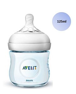 Mamadeira Avent Pétala Anticólica 125ml (Azul) - SCF032/17 - Philips Avent