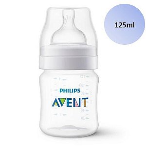 Mamadeira Avent Clássica Anticólica 125ml - SCF810/17 - Philips Avent