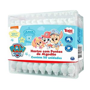 Cotonete para bebê Hastes Flexíveis caixa c/ 50 uni - Cremer Topz Baby