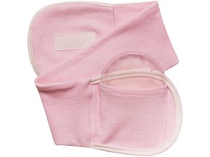 Bolsa térmica para cólica bebê tipo cinta com velcro (Rosa) - Buba - Cód. 09921