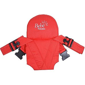 Canguru bebê passeio panda (Vermelho) - Bebê passeio