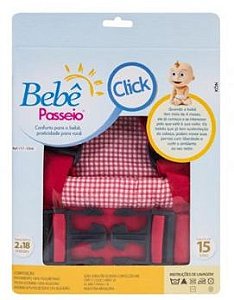 Canguru bebê passeio click (Vermelho) - Bebê passeio