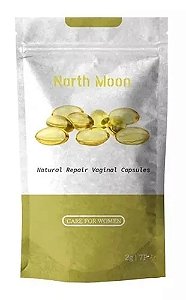 North Moon - Reparador Natural Vaginal em Cápsulas - Efeito Compressão