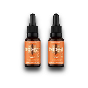 Kit com 2 Frascos de Tratevit 30ml