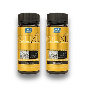 Folixil - Kit com 2 Frascos (120 cápsulas)