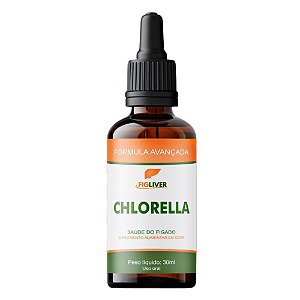 Chlorella 30ml: Suplemento Natural para Apoio ao Bem-Estar do Fígado