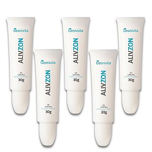 Alivzon 30g: Kit com 5 Unidades