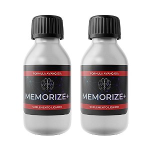 Memorize+ 60ml- Kit com 2 Frascos