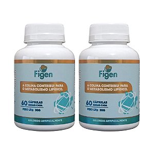 Detox Figen - Kit com 2 Frascos (120 Cápsulas)
