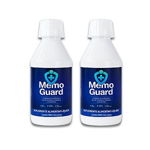 MemoGuard 150ml: Kit com 2 Frascos