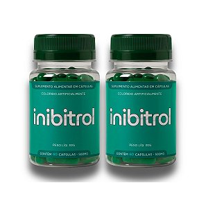 Inibitrol - Kit com 2 Frascos (120 Cápsulas)