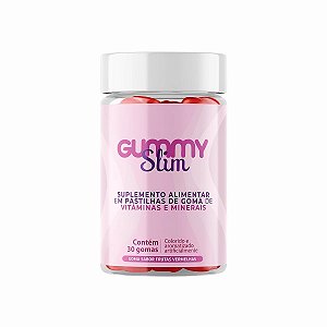 Gummy Slim 30un: Suporte ao Emagrecimento com Gomas Sabor Frutas Vermelhas