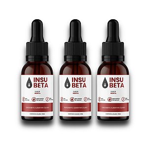 Insubeta 30ml: Kit com 3 Frascos