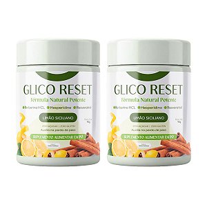 Glico Reset 90g: Kit com 2 Frascos
