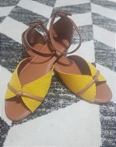 Peep toe rasteirinha Clearance