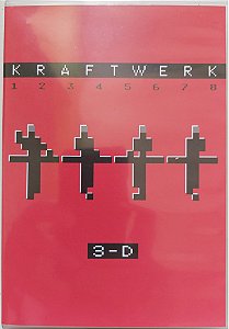 4 Blu-rays Kraftwerk - 3-d The Catalogue (Compatível 2D)