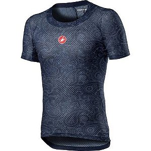 CAMISETA CASTELLI SEGUNDA PELE MEN - PRO MESH SHORT - DARK STEEL BLUE TAM- L