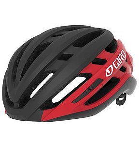 CAPACETE GIRO AGILIS MIPS PRETO VERMELHO